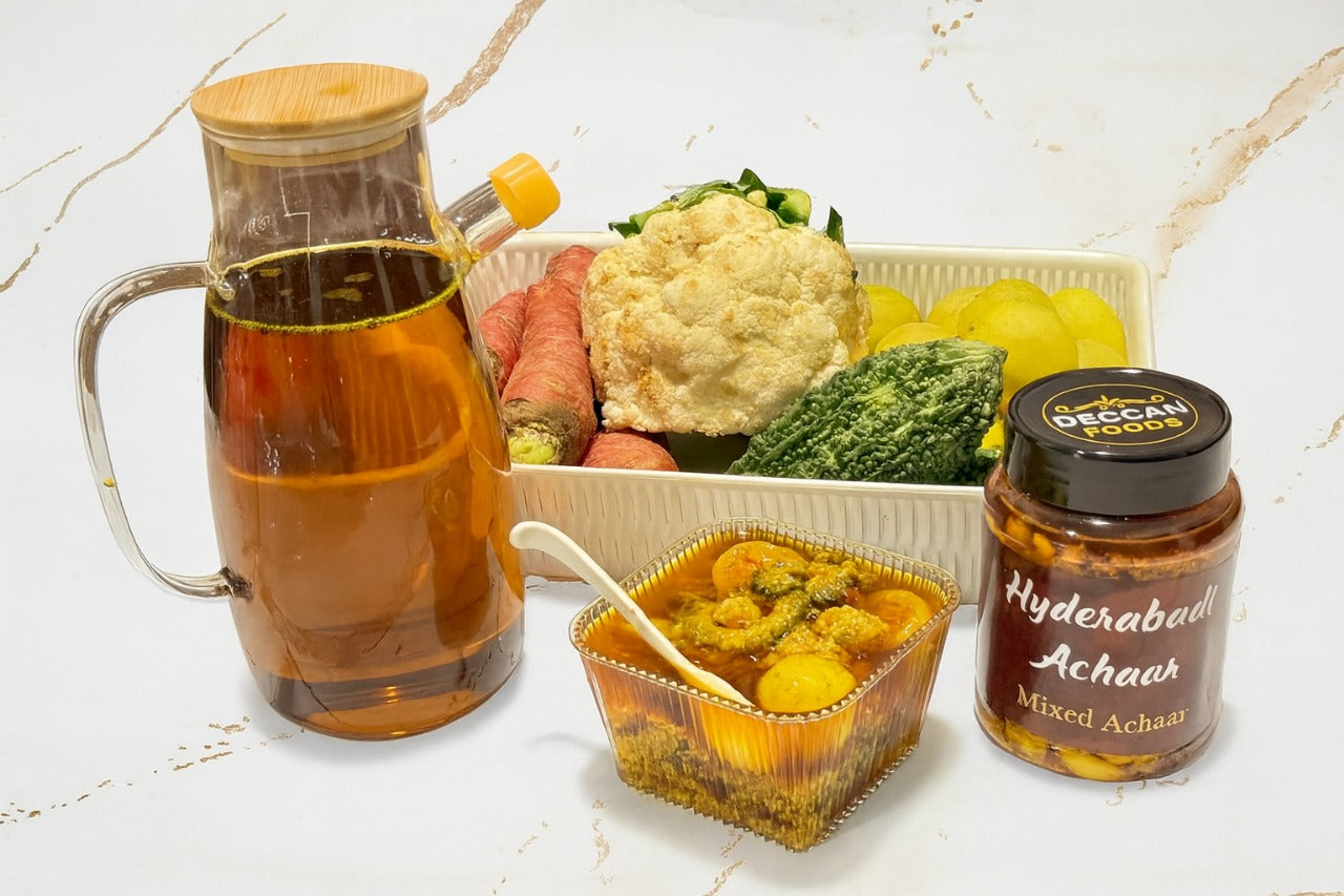 Hyderabadi Achaar | Mixed Pickle