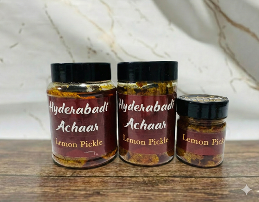 Hyderabadi Achaar | Lemon Pickle